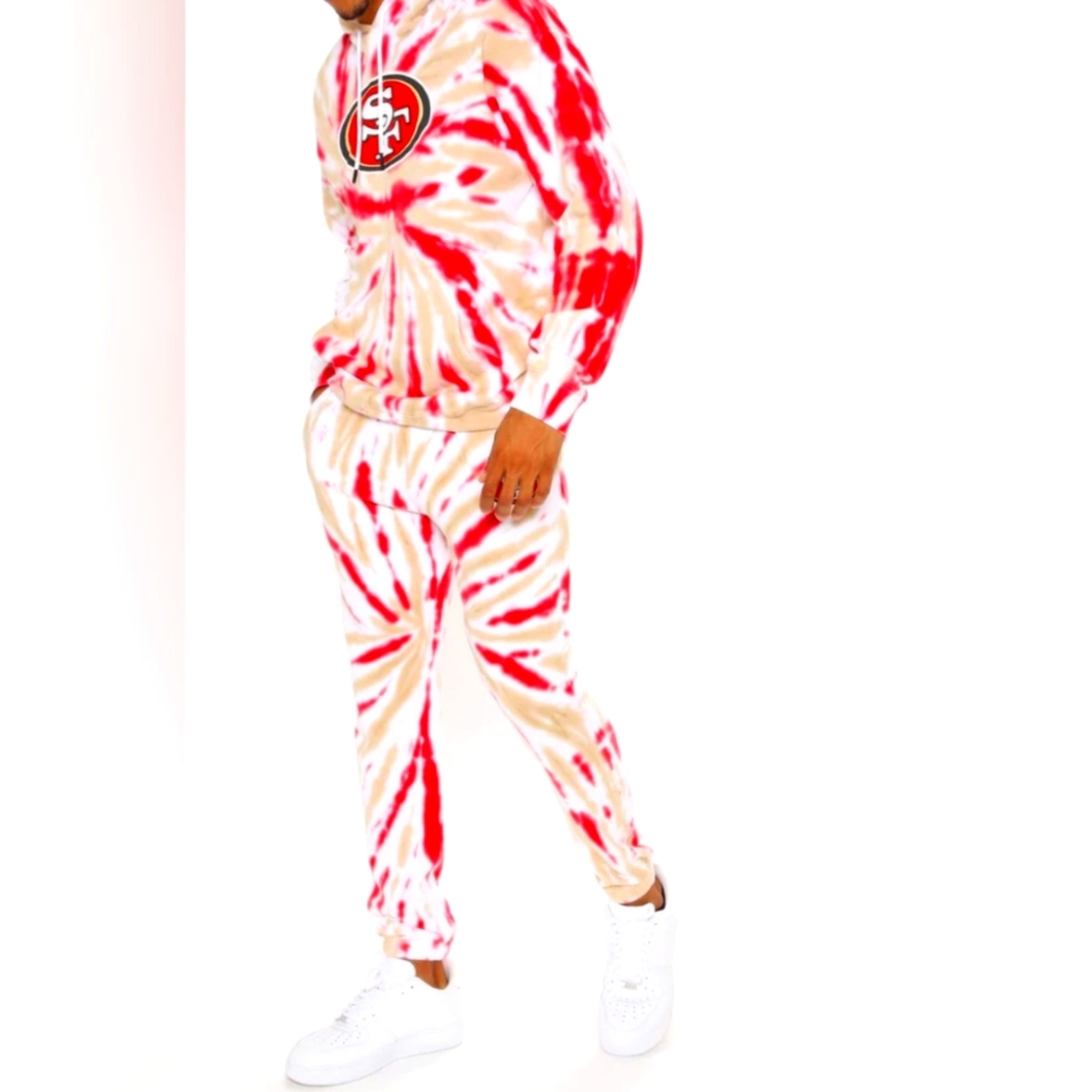 NFL Sweat suit SF 49rs 2piece set